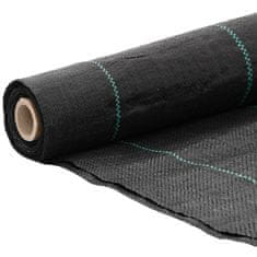 Vidaxl Mulčovací textilie černá 1 x 150 m PP