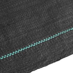 Vidaxl Mulčovací textilie černá 1,5 x 10 m PP