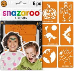 Snazaroo Šablony na obličejové barvy oranžové (Halloween)