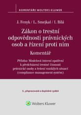 Irena Bílá: Zákon o trestní odpovědnosti právnických osob a řízení proti nim - Komentář