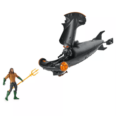 Spin Master Aquaman DC - Figurky Aquaman versus Black Manta + bojová ponorka..