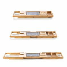 InnovaGoods Extendable Bamboo Bath Tray Trayth InnovaGoods 