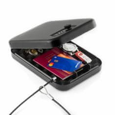 InnovaGoods Portable Safe Box with Security Cable Prisaven InnovaGoods 