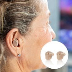InnovaGoods Sluchový zesilovač do uší s příslušenstvím Hearzy InnovaGoods 2 jednotky 