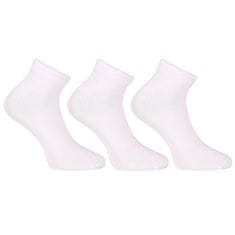 Nedeto 3PACK ponožky nízké bambusové bílé (3PBN02) - velikost M