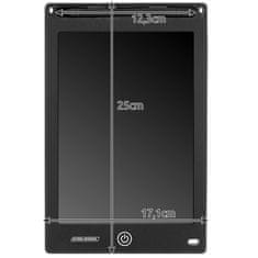 Kruzzel Tablet na kreslení 10" černý XL KRUZZEL 22455 