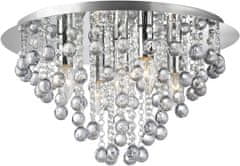 BPS-koupelny Stropní křišťálová lampa Plafon APP514-5C Cristal