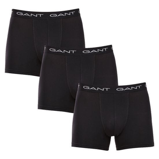 Gant 3PACK pánské boxerky černé (900013004-005)