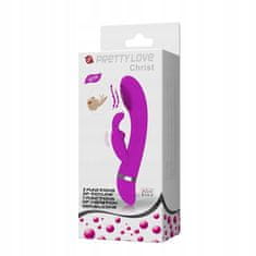 PRETTY LOVE Vibrátor Na Bod G S Masérem Klitorisu 18Cm