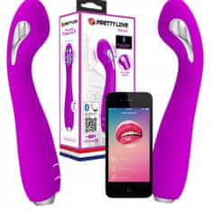 PRETTY LOVE Vibrátor S Elektrostimulací Gspot 19Cm 7Režimů