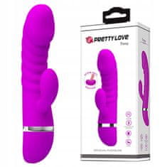 PRETTY LOVE Sex Vibrátor Stimulátorem Klitorisu 7Režim 18Cm