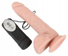 PRETTY LOVE Dildo Realistický Posuv Přísavka 8Režimů 21Cm