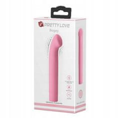 PRETTY LOVE Vibrátor Bodu G Klasický Gspot 15Cm 10 Režimů