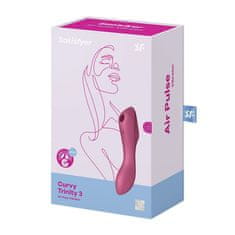 PRETTY LOVE Masážní Přístroj Klitorisu Sex Satisfyer Curvy Trinity