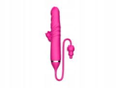 PRETTY LOVE Olizování Jazyka Triple Stimulation Thrusting Vibrator