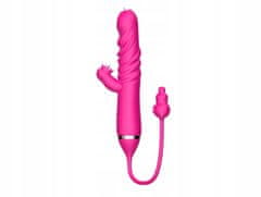 PRETTY LOVE Olizování Jazyka Triple Stimulation Thrusting Vibrator