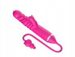 PRETTY LOVE Olizování Jazyka Triple Stimulation Thrusting Vibrator