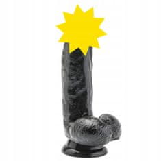 Lovetoy Dildo Get Real Black 6''