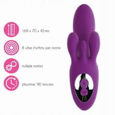 PRETTY LOVE Feelztoys - Trivibe G-Spot Vibrator S Clitoris & Schaamlippen Stimulatie