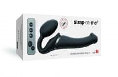 Lovetoy Strap-On S Vibracemi Vibrating Bendable Strap-On Noir M