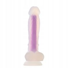 Lovetoy Dildo Svítící Ve Tmě Modře. Produkt Pro Pikantní Zab