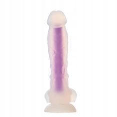 Lovetoy Dildo Svítící Ve Tmě Modře. Produkt Pro Pikantní Zab