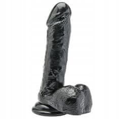 Lovetoy Černé Dildo S Varlaty Get Real Black 7''