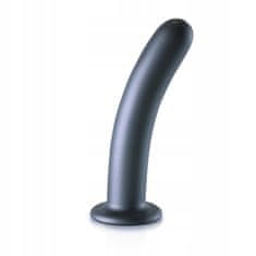 Lovetoy Hladké Silikonové Dildo G-Spot - 7'' / 17 Cm