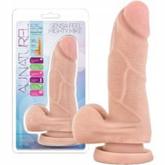 Lovetoy Dildo-Au Naturel 5,5Palcový Mocný Mike Béžový