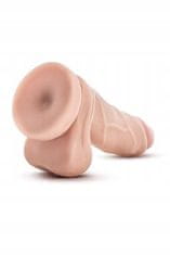 Lovetoy Dildo-Au Naturel 5,5Palcový Mocný Mike Béžový