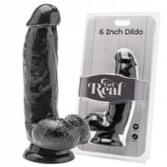 Lovetoy Dildo Get Real Black 6''