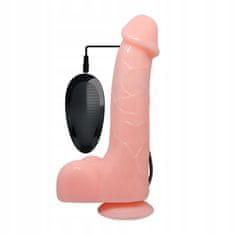 Lovetoy Vibrační Žilnaté Realistické Dildo 22 Cm