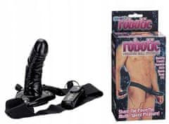 Lovetoy Protéza-Robotic Male Strap-On Black