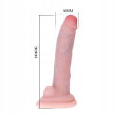 Lovetoy Flexibilní Ohýbatelný Dildo S Páteří 28Cm