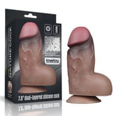 Lovetoy Silné Žilnaté Dildo Realistický Obvod 21,5Cm