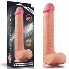 Lovetoy Obrovské Dildo Realistický Vzhled Přísavka 30 Cm