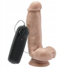 Lovetoy Silné Realistické Dildo Vibrátor Přísavka 15Cm