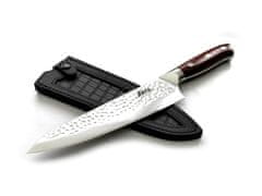 MaceMaker HAILSTORM CHEF - SanMai Damaškový Kuchyňský nůž s pouzdrem
