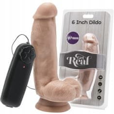 Lovetoy Silné Realistické Dildo Vibrátor Přísavka 15Cm