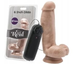 Lovetoy Silné Realistické Dildo Vibrátor Přísavka 15Cm