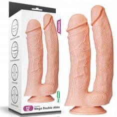 Lovetoy Dvojité Výkonné Dildo Na Sex Vyžínané 33 Cm