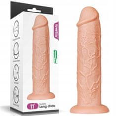 Lovetoy Dlouhé Výkonné Dildo S Přísavkou A Žilkami 28 Cm