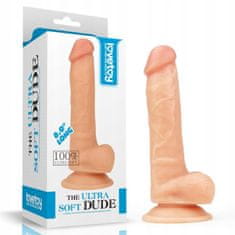 Lovetoy Ohebné Žíly Tlusté S Přísavkou Dildo 20 Cm