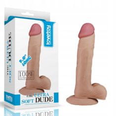 Lovetoy Výkonný Dildo Realistická Přísavka 22 Cm