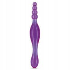 Lovetoy Sonda Oboustranná Vaginální Dildo Kuličky 20Cm