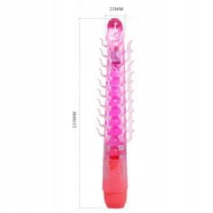 Lovetoy Ohýbatelné Vibrační Dildo S Výstupky 23,5 Cm