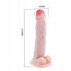 Lovetoy Dildo Velký S Varlaty Člen Realistický 37