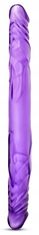 Lovetoy Dildo-B Yours 14""""Dvojité Dildo Fialové