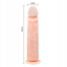 Lovetoy Dildo Umělý Penis S Přísavkou Sex 24Cm