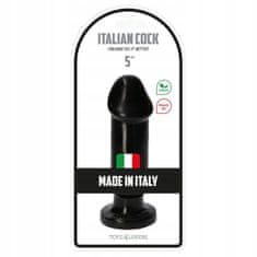 Lovetoy Malé Černé Gumové Dildo Hladké S Přísavkou 13Cm